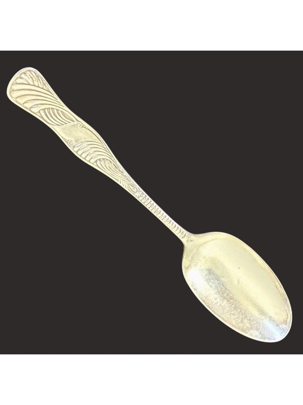 1888 Warren Pattern Spoon 7" Holmes & Edwards Antique Silverplate Pat.Oct.23.88